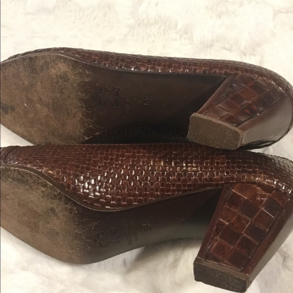 Vintage Mario Valentino 5.5 Hand Painted Leather - Picture 7 of 7